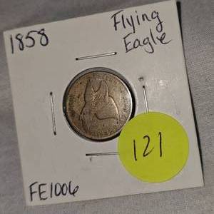 1858 Flying Eagle FE 1c