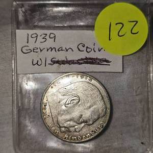 1939 German Silver Coin