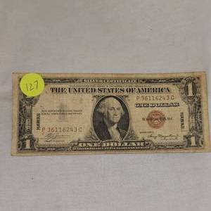 1935 Series A Hawaiin $1 Certificate