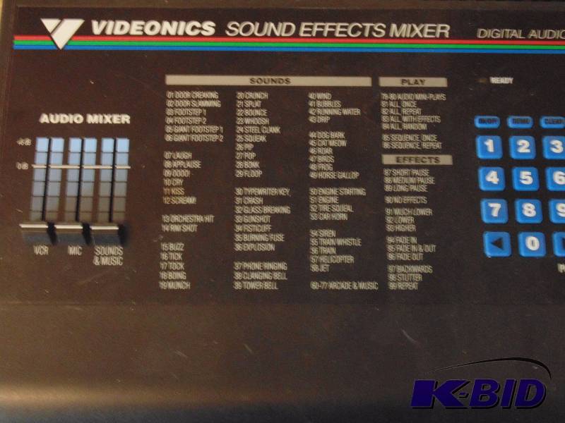 lot 7 image: Videonics Sound Effects Mixer