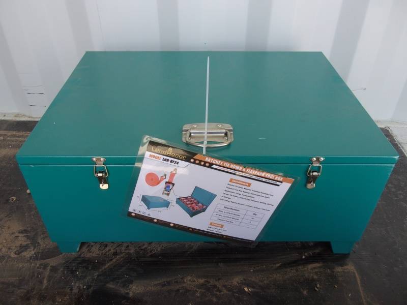 Landhoner Load Binder Ratchet Straps Blue Box