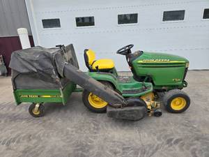 John Deere LX288 With GT235 Hood