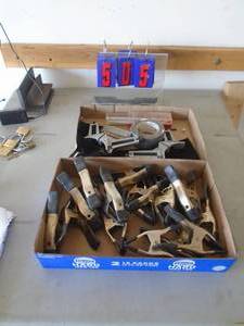 2 flats of clamps. As shown. CASH ON SITE ONLY. PICKUP IS TUESDAY MAY 19TH FROM 11 AM TO 4 PM. REGARDLESS WHAT THE SCHEDULE STATES.