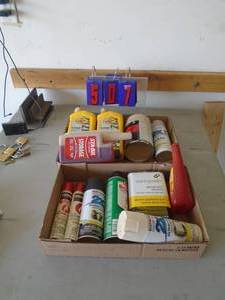 2 flats of chemicals. As shown. CASH ON SITE ONLY. PICKUP IS TUESDAY MAY 19TH FROM 11 AM TO 4 PM. REGARDLESS WHAT THE SCHEDULE STATES.