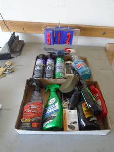 2 flats of chemicals. As shown. CASH ON SITE ONLY. PICKUP IS TUESDAY MAY 19TH FROM 11 AM TO 4 PM. REGARDLESS WHAT THE SCHEDULE STATES.
