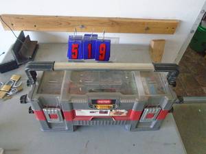 Organizer with electronic meters & misc. As shown. CASH ON SITE ONLY. PICKUP IS TUESDAY MAY 19TH FROM 11 AM TO 4 PM. REGARDLESS WHAT THE SCHEDULE STATES.