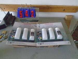 Sunbeam adjustable night lights. As shown. CASH ON SITE ONLY. PICKUP IS TUESDAY MAY 19TH FROM 11 AM TO 4 PM. REGARDLESS WHAT THE SCHEDULE STATES.