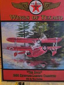 VINTAGE - Wings of Texaco 1936 Keystone-Loening Commuter Plane Coin Bank