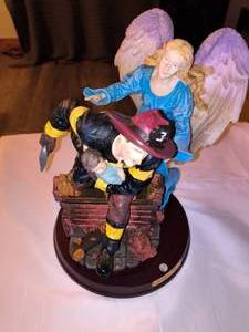Vintage Firefighter Collection figurine