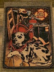 Dalmatian Firedog Tapestry