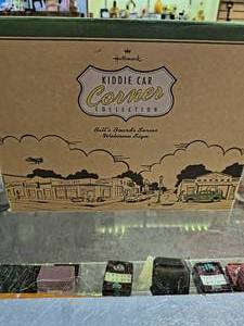 VINTAGE Hallmark Kiddie Car Classic Bills Boards Series Welcome Sign
