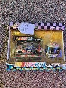 Vintage 2001 Jeff Burton Ornament Set