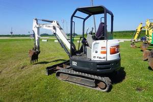 2016 Bobcat E32 Mini Tracked Excavator