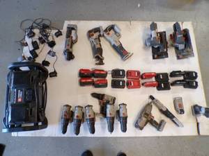 20V Lithium Tool Set (Porter Cable) All tools, chargers, batteries work.