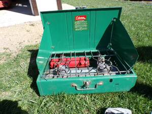 Coleman Cookstove with Stove Fuel - 2 Burner