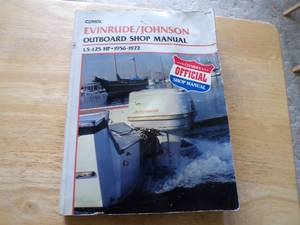 Clymer EvinrudeJohnson Outboard Shop Manual (1.5 - 125 HP - 1956-1972)