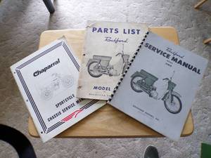 Set of 3 Rockford & Chaparral Service Manuals