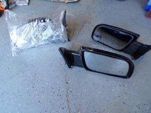 Three Different Styles GM Side Mirrors for Trucks