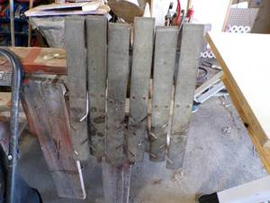 Six 2 x 6 Toeholds for Roofing
