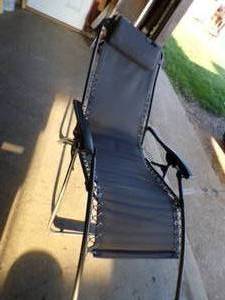 2 Heavy Duty Zero Gravity Lounge Chairs - Like New