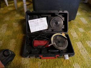 Craftsman 6 18 Twincutter with case & paper - works