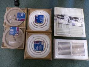 Ceiling Diffusers & Dampers