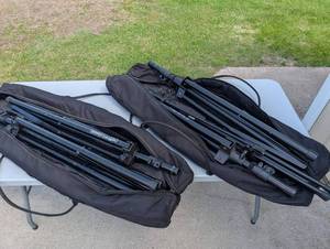 Velbon Tripod Stands - Assorted with Carry Case - Photography Support Gear