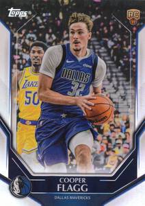 2026 Topps Collectors Kit #NBA-6 Cooper Flagg Wave Parallel Rookie Card