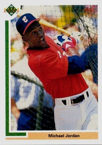 1991 Upper Deck Michael Jordan SP1 Baseball Card