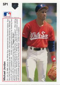 1991 Upper Deck Michael Jordan SP1 Baseball Card