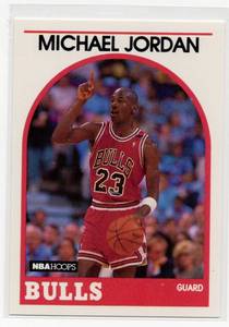 1989-90 NBA Hoops Michael Jordan #200 Basketball Card
