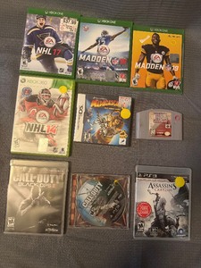 Lot of video games