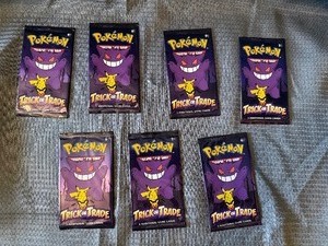 Sealed Pokemon trick or trade lot of 7 packs