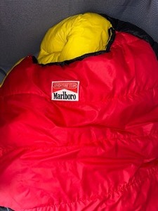 Vintage Marlboro adventure team sleeping bag