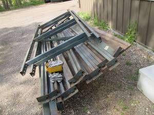 Pallet rack with 2 8 x 42 upright...