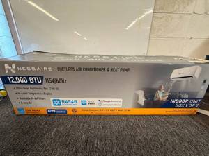 Hessaire Ductless Air Conditioner-THIS ONLY BOX 1 of 2