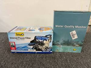 Internal Power Filter & Water Quality Monitor