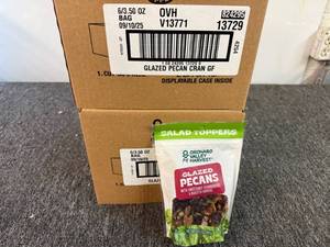 2 Boxes of 6 Orchard Valley Harvest-Glazed Pecans