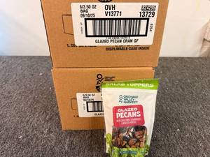 2 Boxes of 6 Orchard Valley Harvest-Glazed Pecans