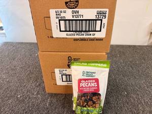 2 Boxes of 6 Orchard Valley Harvest-Glazed Pecans