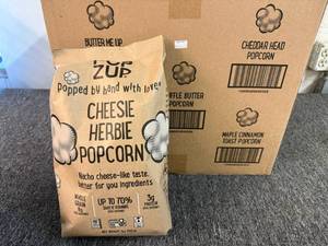6x Pop Zup Cheesie Herbie Popcorn