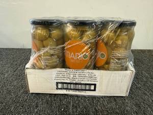 6ct Mario Garlic Stuffed Olives
