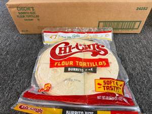 12x 8ct. Chi Chis Flour Tortillas-Burrito Size