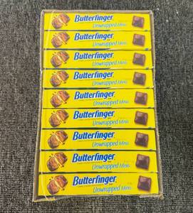 9x Butterfinger Unwrapped Minis