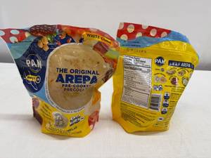 DD. 3x 6ct The Original Arepa(White Corn Flatbread)-Pre-Cooked