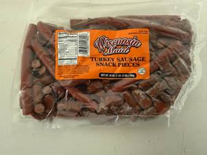 E. 2x 1lb12oz Turkey Sausage Snack Pieces(Frozen)52026