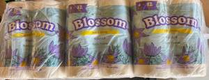 12x 4ct (48rolls) Blosson Toilet Paper