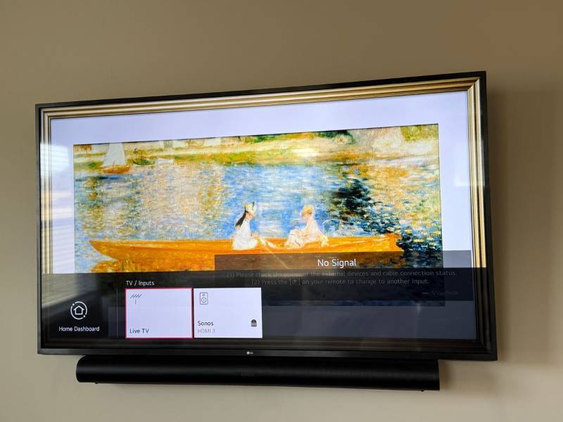 LG 65UN9000AUJ 65 4K Smart TV w Sonos Arc Soundbar Good