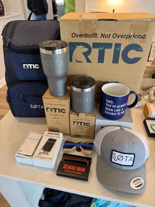 SOTA RTIC Promo Gift Lot Cooler Tumblers Hat Mug Razor Accessories