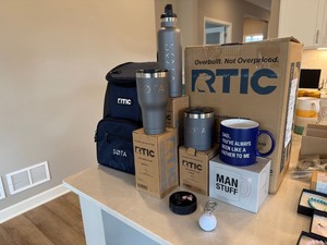 SOTA RTIC Drinkware Gift Lot Cooler Bag Mug Bottle Openers